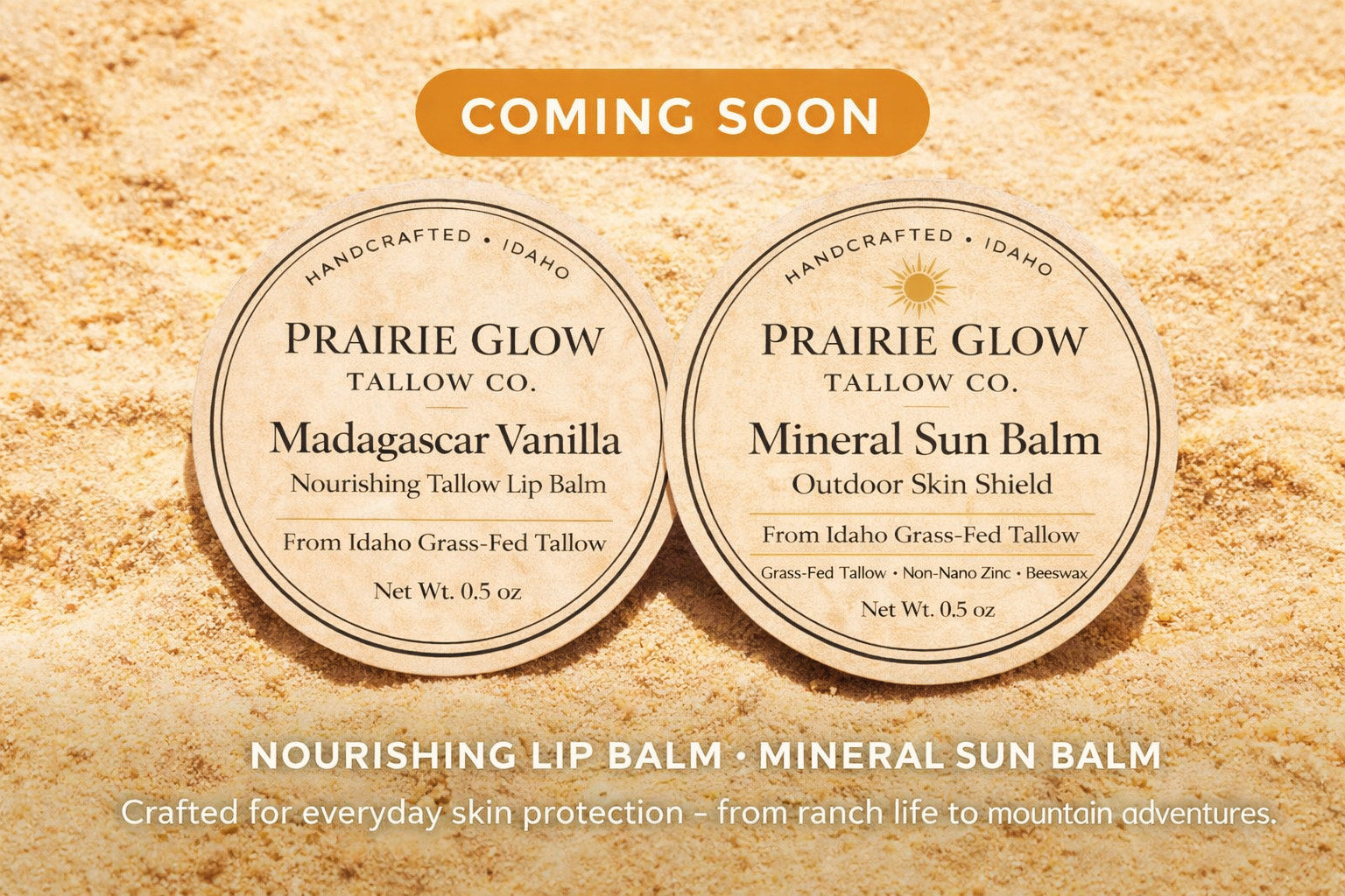 Prairie Glow Mineral Sun Balm ☀️