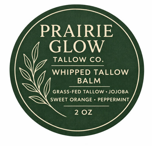 🍊Sweet Orange Peppermint Whipped Tallow Balm