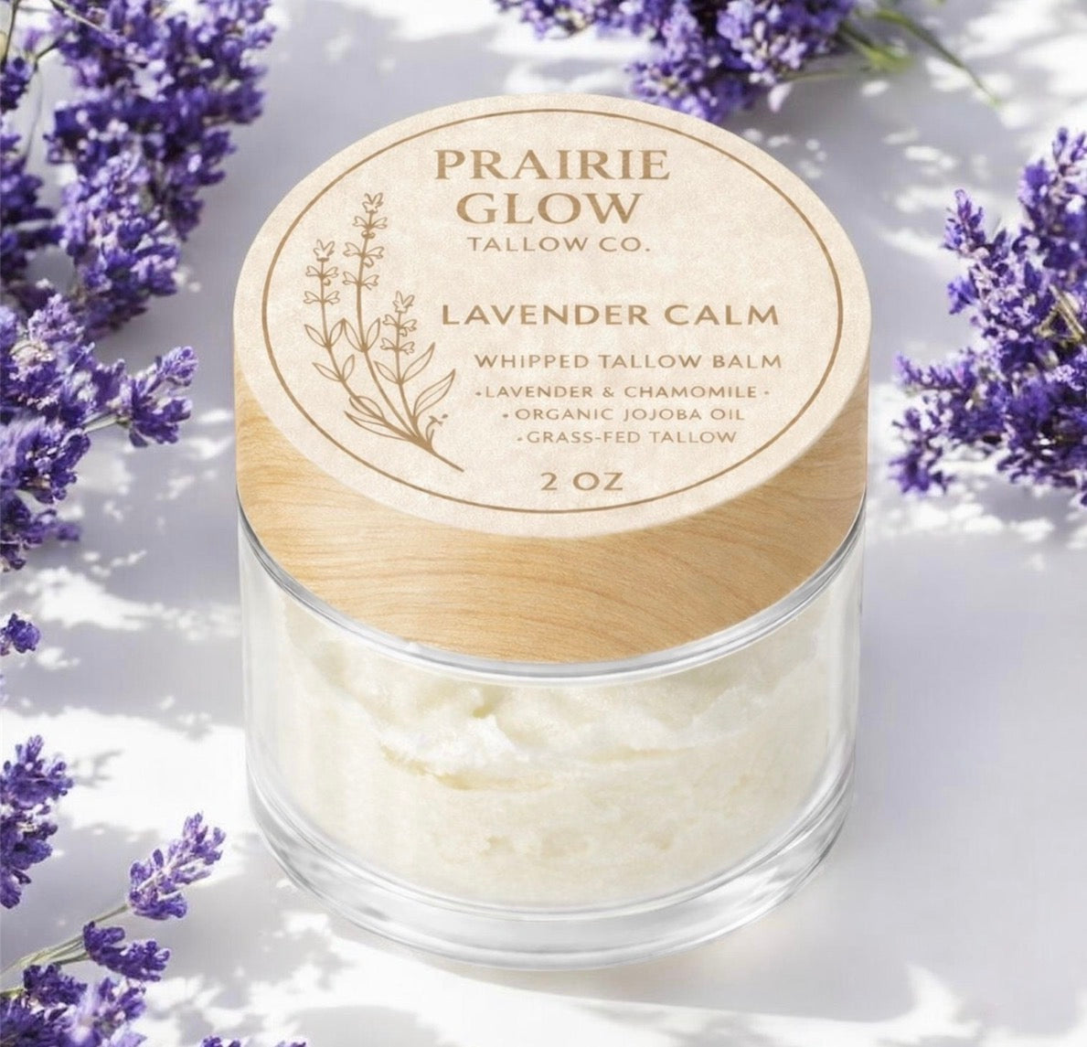 🪻Lavender Calm Tallow Balm