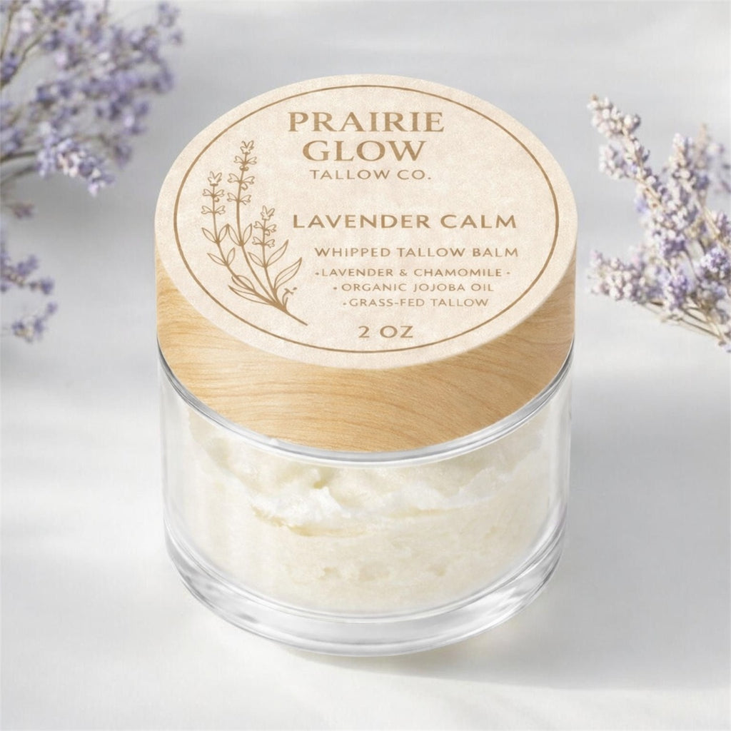 ✨Prairie Glow Whipped Tallow Balm Trio – 3 Pack (Grass-Fed Skincare Set)
